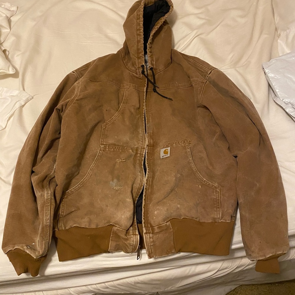 Vintage Distressed Carhartt Active Jacket